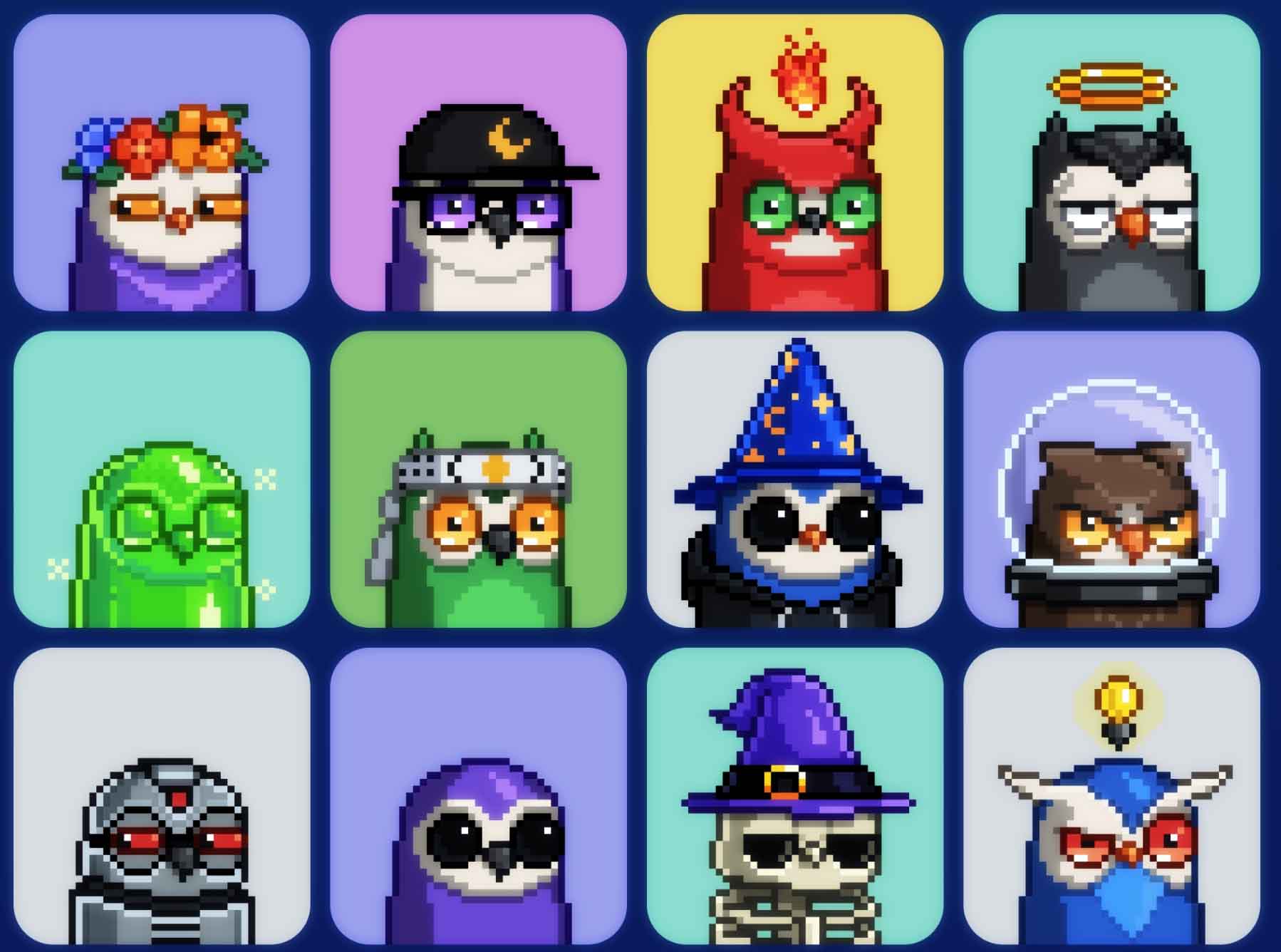 Moonbirds Owl Avatars