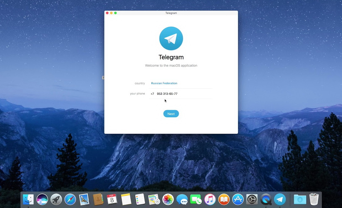 Telegram for macOS