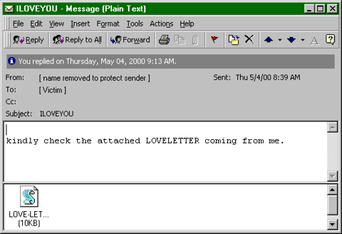ILOVEYOU letter