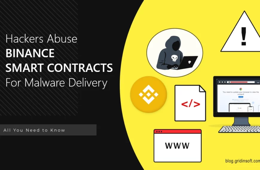 Binance Smart Contracts Abused in Malware Delivery