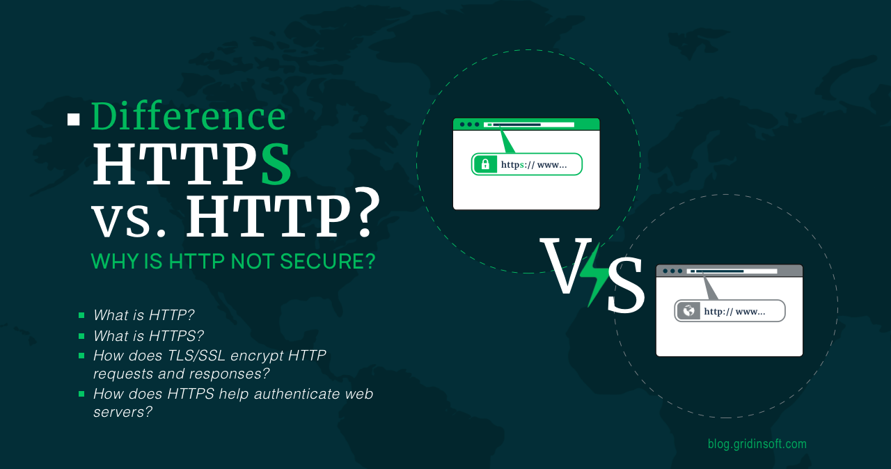 HTTPS vs HTTP - Technologies & Difference Explained