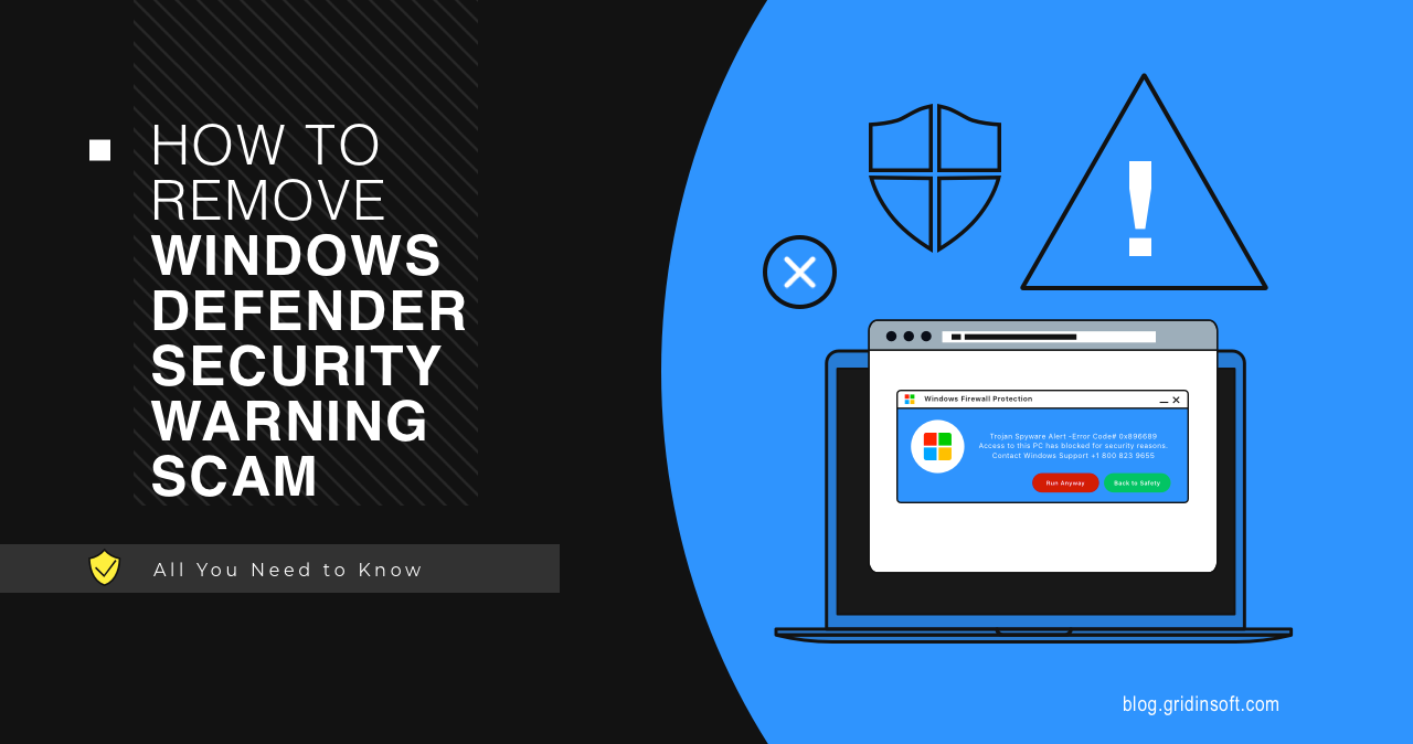 Windows Defender Security Warining Scam