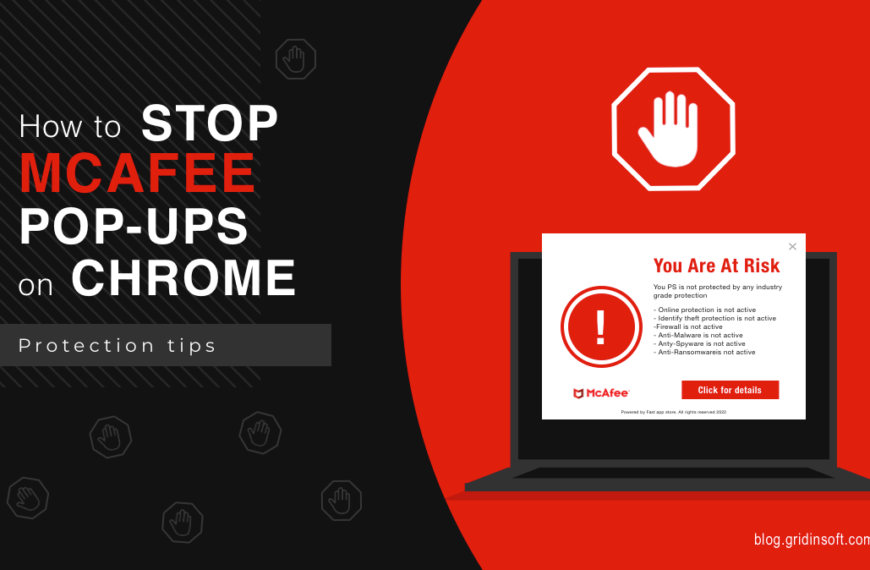 How to Stop McAfee Pop-Ups on Chrome?