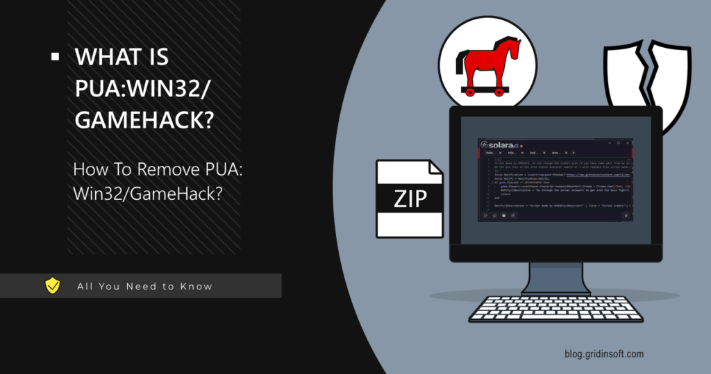 What is PUA:Win32/GameHack?